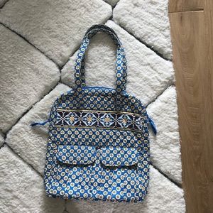Vera Bradley Riviera Blue Tall Tote